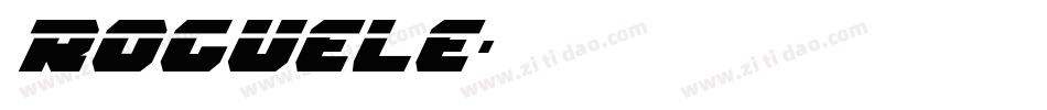 Roguele字体转换