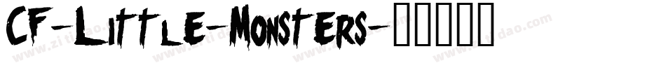 CF-Little-Monsters字体转换