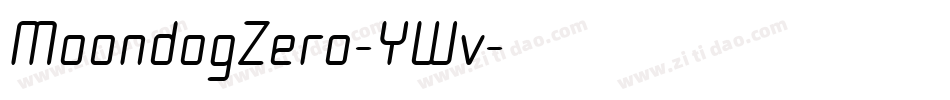 MoondogZero-YWv字体转换