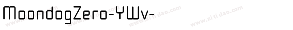 MoondogZero-YWv字体转换