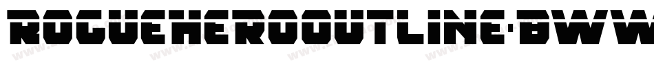 RogueHeroOutline-BWWJ5字体转换