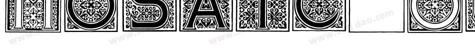 Mosaic_Outline字体转换