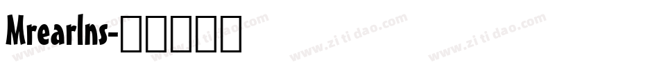 Mrearlns字体转换