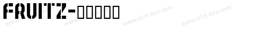 Fruitz字体转换
