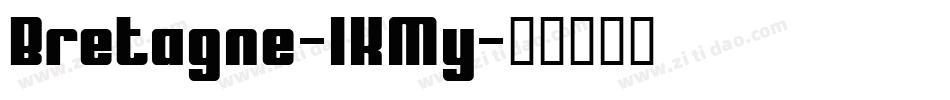 Bretagne-lKMy字体转换