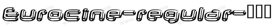 Eurocine-regular字体转换