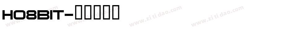 Ho8Bit字体转换