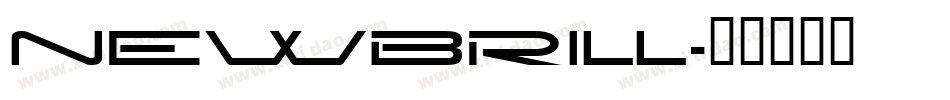 NEWBRILL字体转换