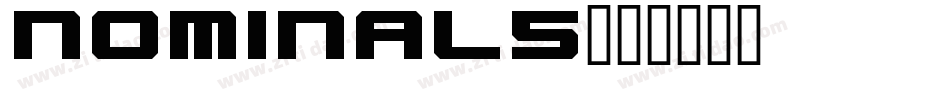 NOMINAL5字体转换