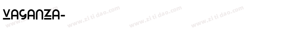 VAGANZA字体转换