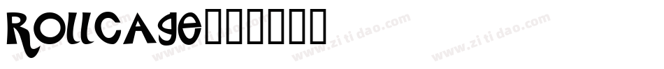 Rollcage字体转换