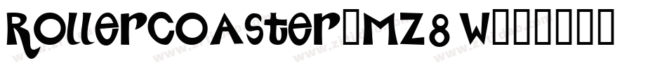 RollerCoaster-MZ8w字体转换