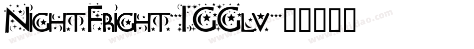 NightFright-1GGlv字体转换
