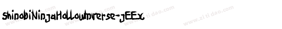 ShinobiNinjaHollowInverse-jEEx9字体转换