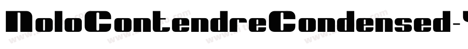 NoloContendreCondensed-Ypzq字体转换