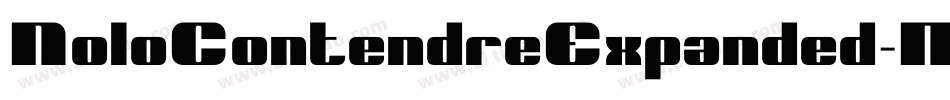 NoloContendreExpanded-MgVp字体转换
