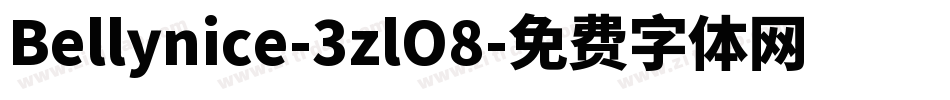 Bellynice-3zlO8字体转换