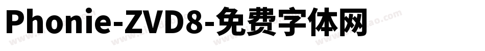 Phonie-ZVD8字体转换