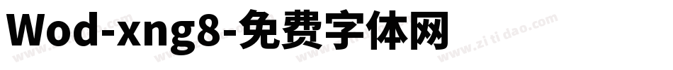 Wod-xng8字体转换