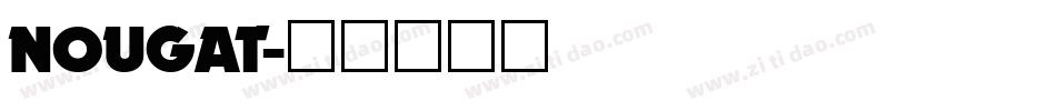 NOUGAT字体转换
