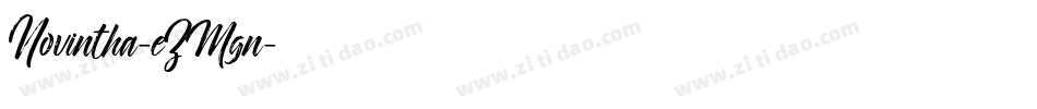 Novintha-eZMgn字体转换