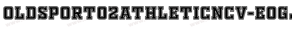 OldSport02AthleticNcv-E0gj字体转换