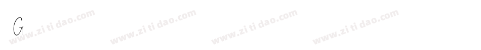 QLRG字体转换