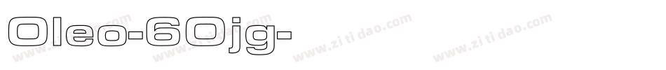 Oleo-6Ojg字体转换