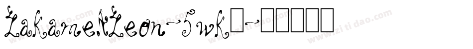 LaKameALeon-5wK8字体转换