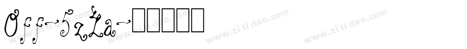 Off-5zLa字体转换