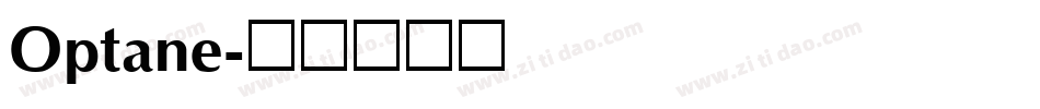 Optane字体转换