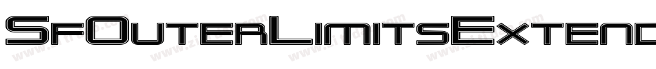 SfOuterLimitsExtended-nrDJ字体转换 SfOuterLimitsExtended-nrDJ字体转换