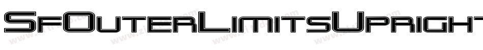 SfOuterLimitsUpright-12l4字体转换 SfOuterLimitsUpright-12l4字体转换
