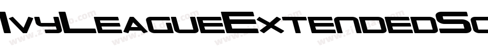 IvyLeagueExtendedSolid字体转换