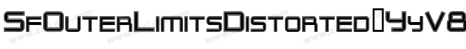 SfOuterLimitsDistorted-YyV8字体转换 SfOuterLimitsDistorted-YyV8字体转换