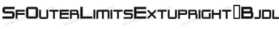 SfOuterLimitsExtupright-Bjdl字体转换 SfOuterLimitsExtupright-Bjdl字体转换