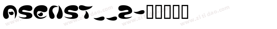 ASENST__2字体转换