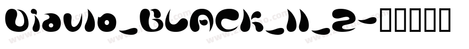 Diavlo_BLACK_II_2字体转换