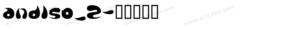 andlso_2字体转换