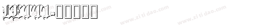 LETT1字体转换