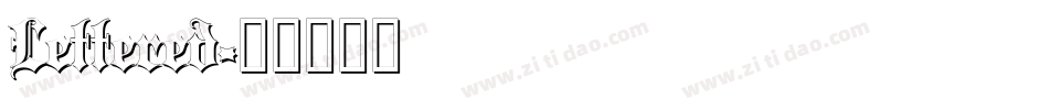 Lettered字体转换