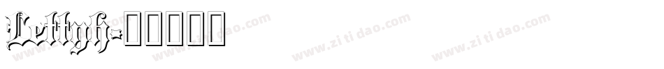 Lettyh字体转换
