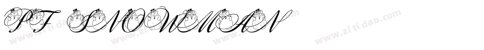 PF-Snowman字体转换