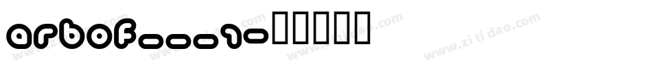 ARBOF___1字体转换