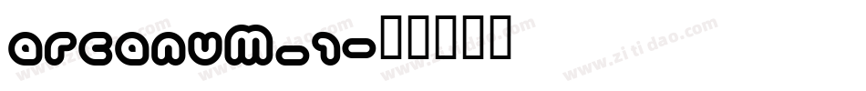 ARCANUM_1字体转换
