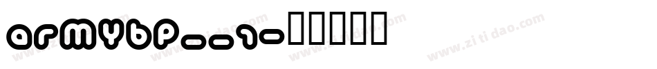 ARMYBP__1字体转换