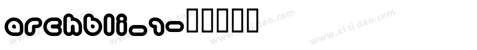 Archbli_1字体转换