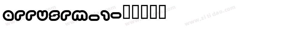 ArrusRm_1字体转换