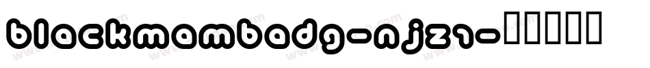 Blackmambadg-njz1字体转换