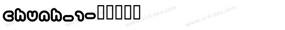 CHUNH_1字体转换